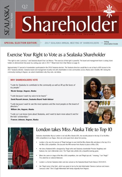 2017 Q2 Shareholder Newsletter